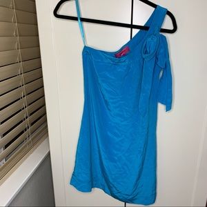 Banana Republic Trina Turk Collection Asymmetrical Silk Dress